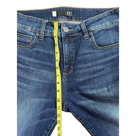 Kut From The Kloth Women Jeans High Rise Natalie Fab AB Bootcut Blue Size 8 - Picture 9 of 15